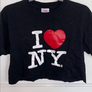 New York Cropped Tee